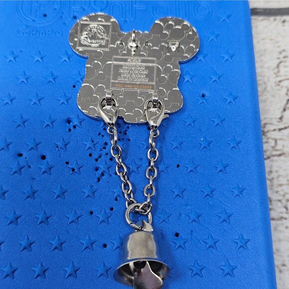 2023 Disney Parks Minnie Mouse Bride Vail Wedding Bell Pin - Picture 2 of 2